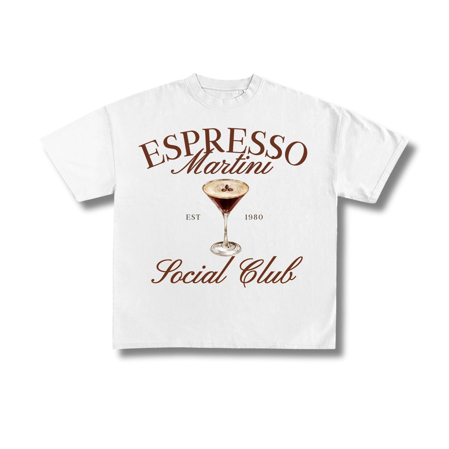 "Cocktail Social Club" Premium Oversized Tee Unisex