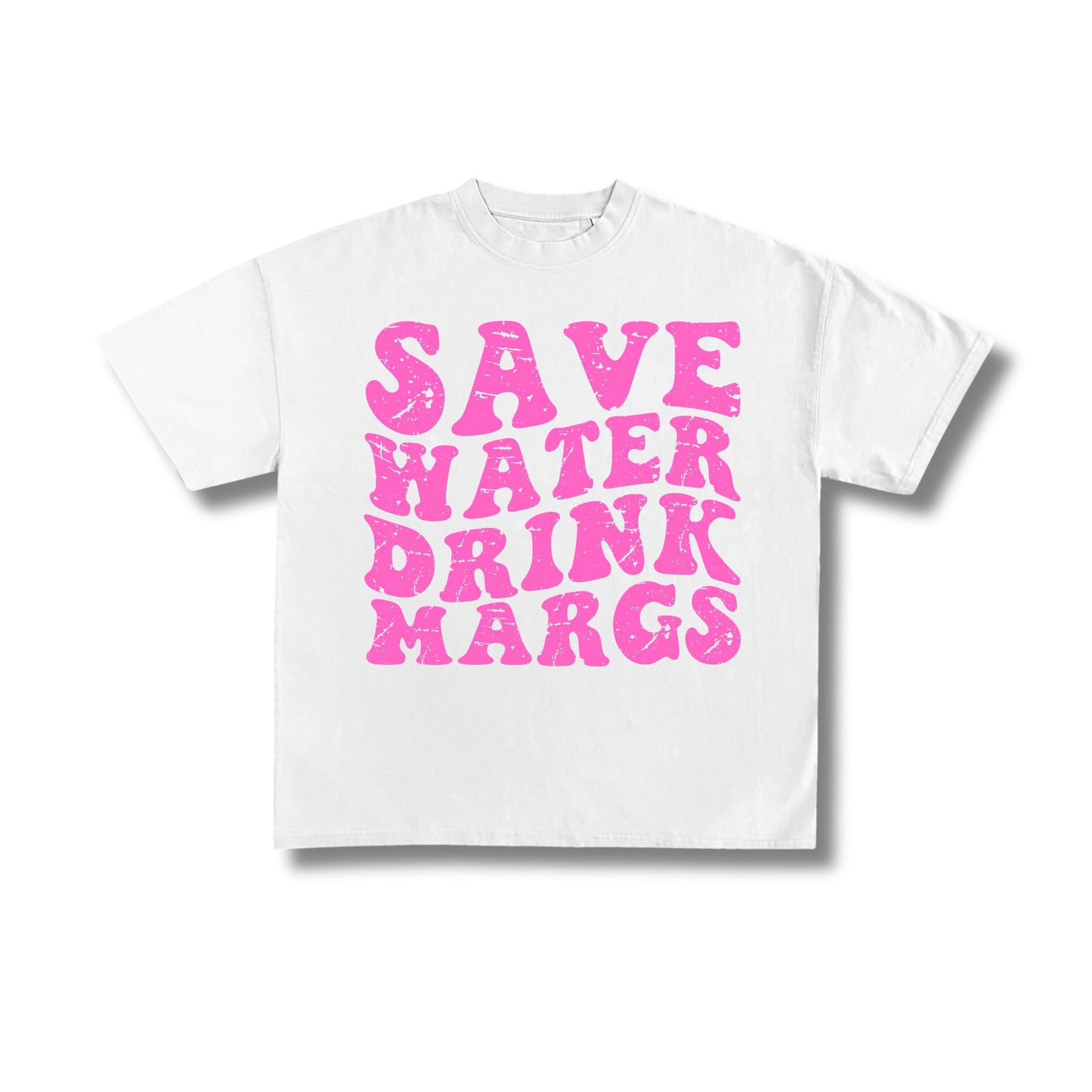 "Save Water Drink Margs 2" Premium Oversized Tee Unisex