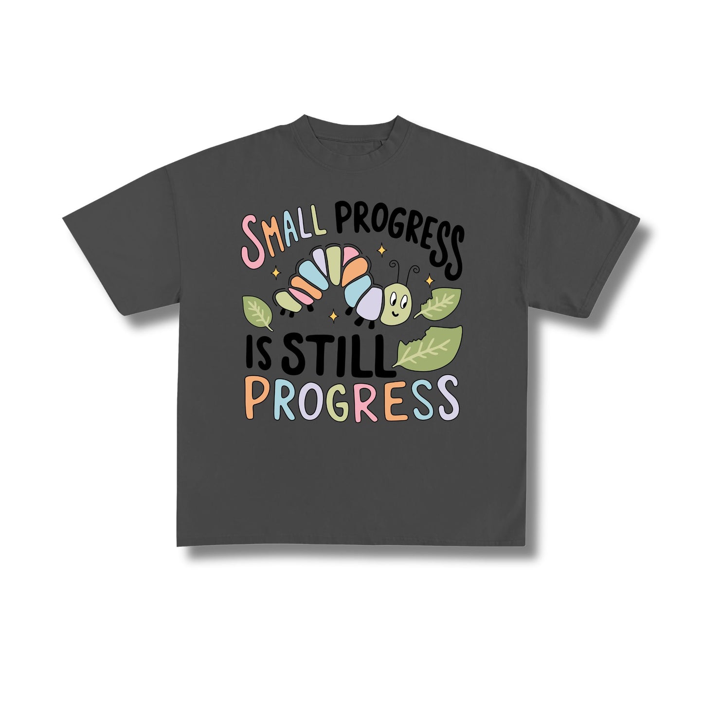 "Small Progress" Premium Oversized Tee Unisex