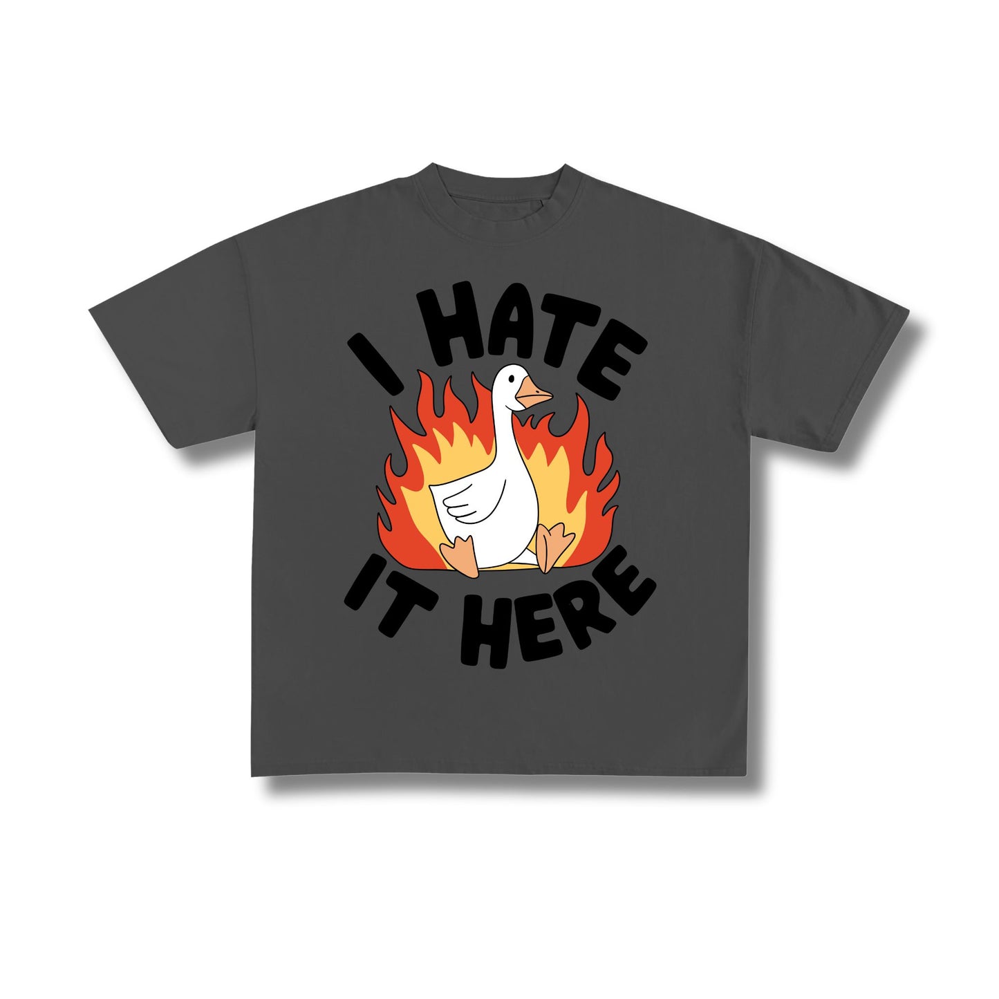 "Hate It Here" Premium Oversized Tee Unisex