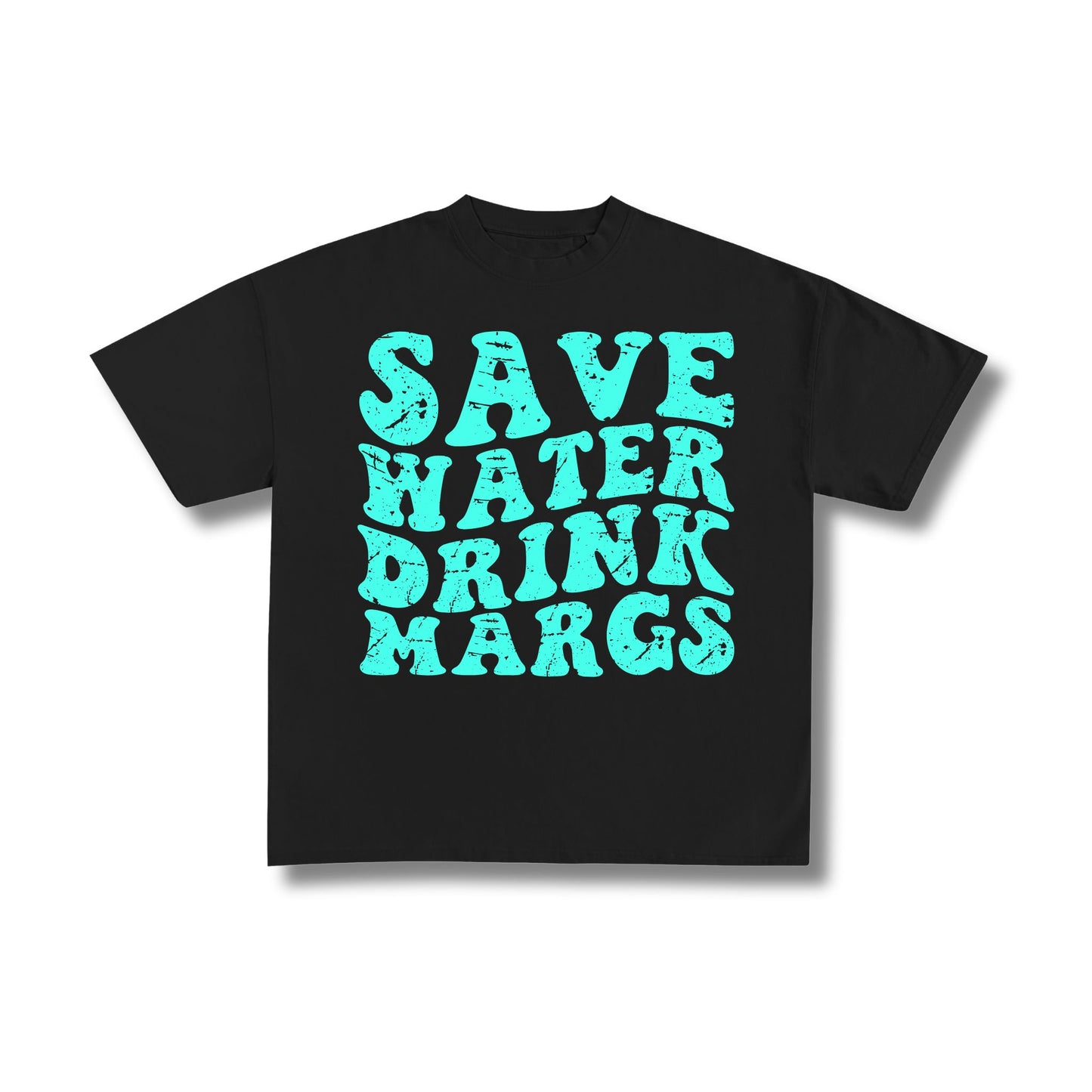 "Save Water Drink Margs 2" Premium Oversized Tee Unisex