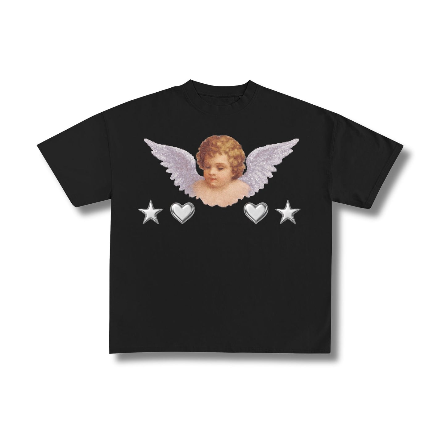 "Pixel Angel" Premium Oversized Tee Unisex