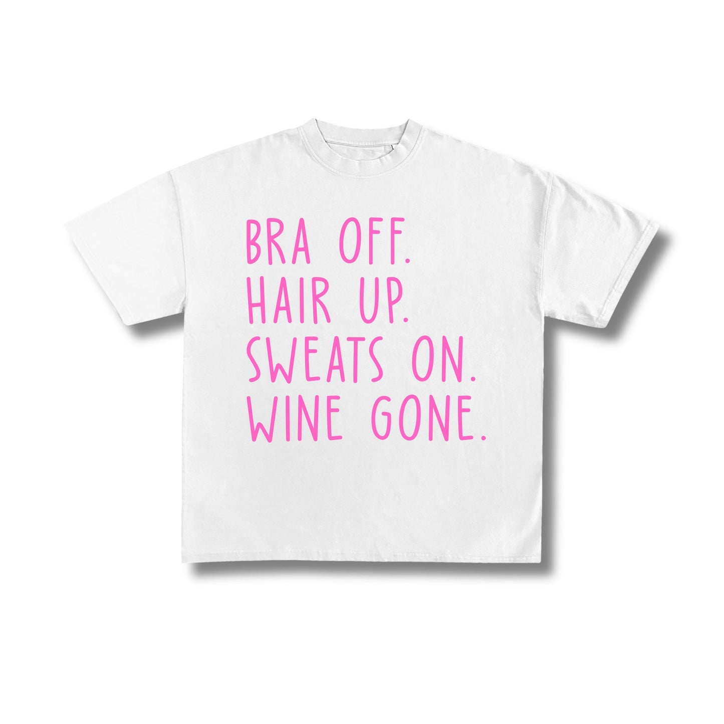 "Bra Off" Premium Oversized Tee Unisex