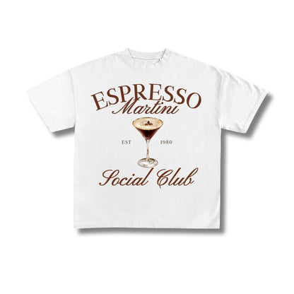 "Cocktail Social Club" Premium Oversized Tee Unisex