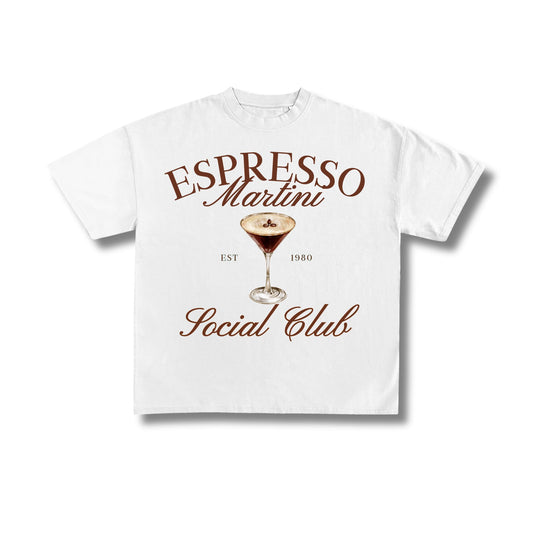 "Cocktail Social Club" Premium Oversized Tee Unisex