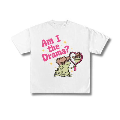 "Am I The Drama?" Premium Oversized Tee Unisex