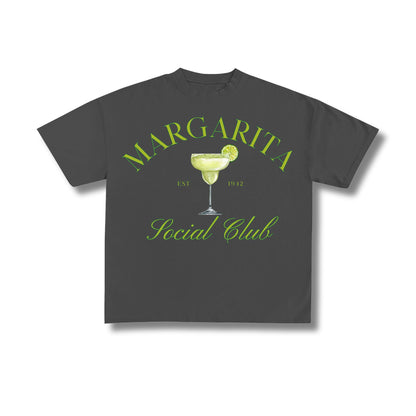 "Cocktail Social Club" Premium Oversized Tee Unisex