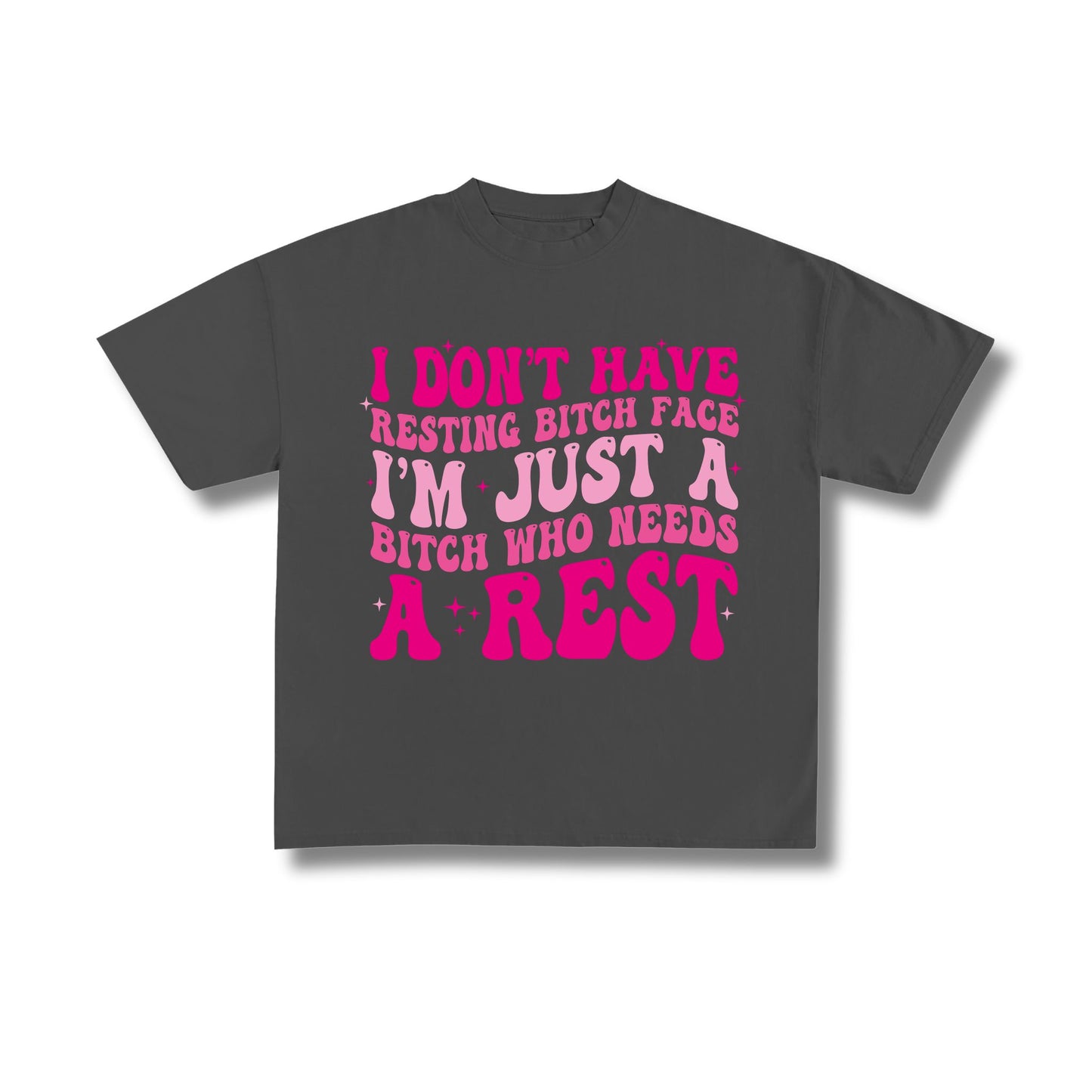 "Resting B@%$! Face" Premium Oversized Tee Unisex
