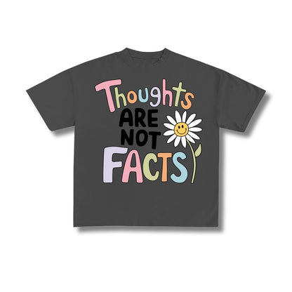 "Thoughts are Not Facts" Premium Oversized Tee Unisex