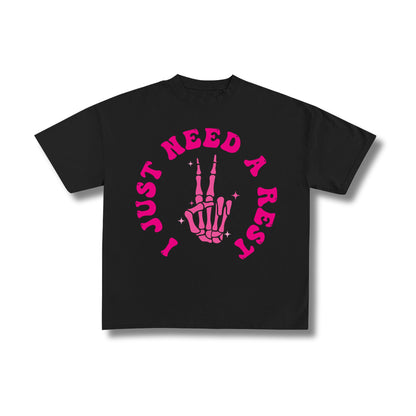 "Just Need a Rest" Premium Oversized Tee Unisex