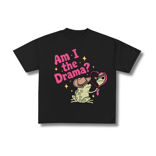 "Am I The Drama?" Premium Oversized Tee Unisex