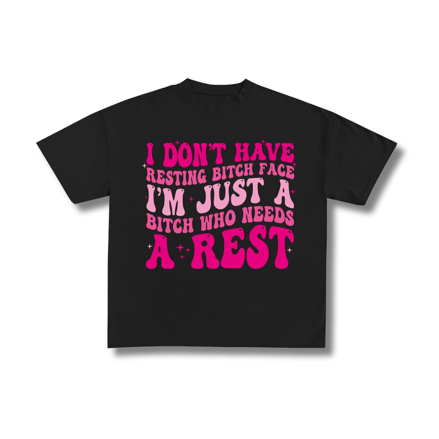 "Resting B@%$! Face" Premium Oversized Tee Unisex