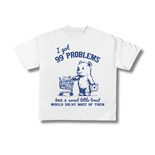 "99 Problems" Premium Oversized Tee Unisex